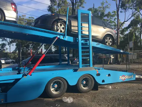 Auto Mover Double Deck Car Carrier with Compact Vehicle