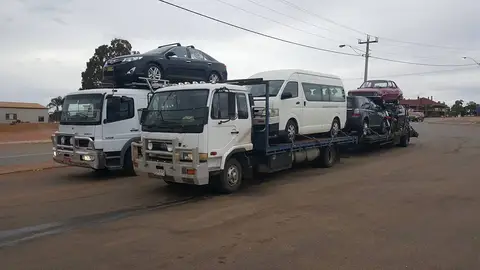 Auto Mover Multi-Vehicle Transport Fleet in Action