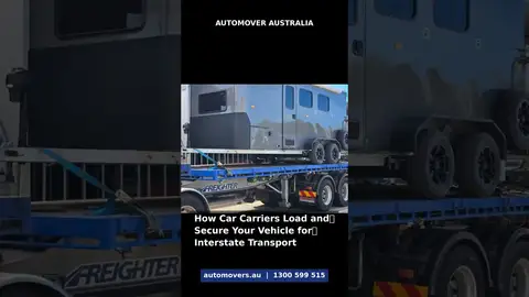 Curious how professional car carriers load & secure vehicles for the journey int